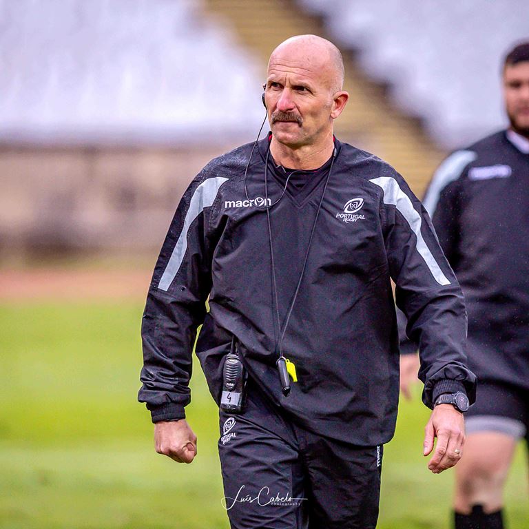 Patrice Lagisquet, the coach of Portugal