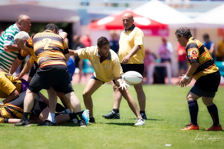 Paulo in playing rugby