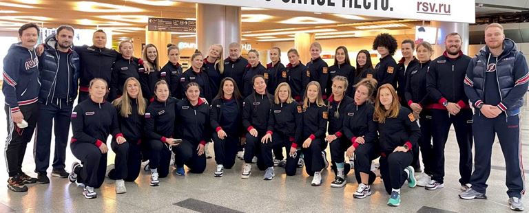 Russia depart for Spain